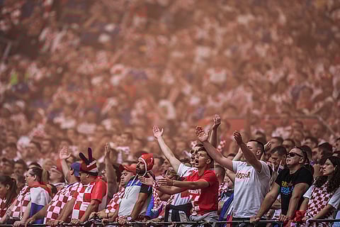 Croatian supporters